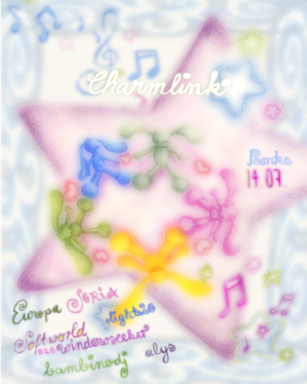 poster for charmlink VIII